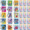 15-Set Pre-Drawn 8"x10" Canvas Painting Kit for Adults – Vintage 90s Style, Sip & Paint Party Favors with Acrylic Paint Strips and Brushes, DIY Art for Beginners & Home Decor